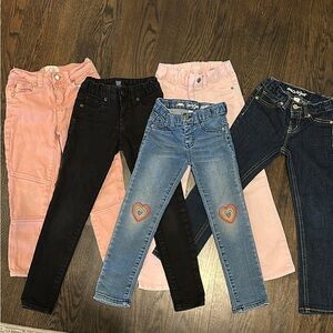 Girls Jeans Denim Lot 5T